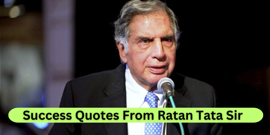 Inspiring Quotes from Ratan Tata