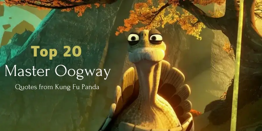 Master Oogway Quotes from Kung Fu Panda