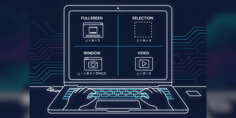 how to take snapshot on Mac