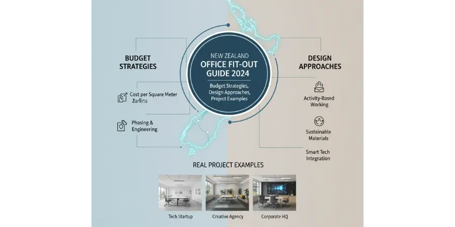 New Zealand Office Fit-Out Cost Guide 2024 - Budget Strategies, Design Approaches, and Real Project Examples